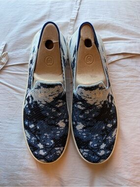 Rothy's shibori print sneakers